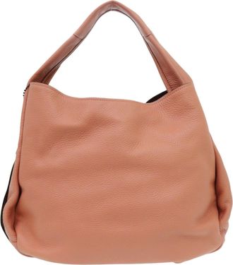Coach Pink Leather Tote Bag (Pre-Owned)
