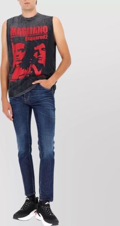 Dsquared2 cotton tank top