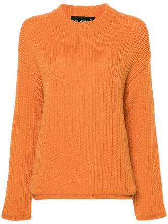 Alanui Maglione Finest a coste - Arancione