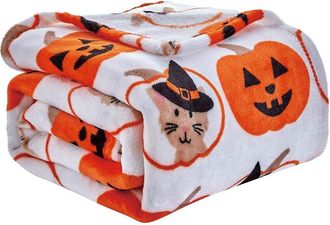 Luxury Home Halloween Throw Blanket