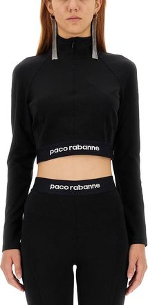 Paco Rabanne Top Cropped-Donna