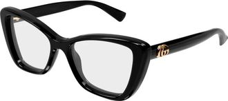 Gucci Demo Cat Eye Ladies Eyeglasses GG1977O 001 52