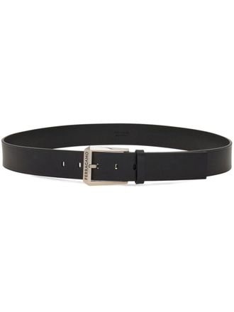 Ferragamo Cintura con fibbia - Nero