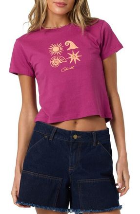 O'Neill Shell Star Graphic Tee in Raspberry at Nordstrom, Size Xx-Large