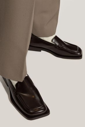 The Attico Leather Boots Micol, Womens, Black