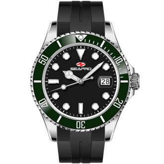 Seapro Mens Nexus Black Dial Watch