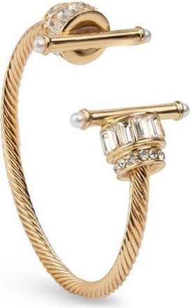 Saachi Charm Statement Cuff Bracelet in Gold at Nordstrom Rack