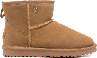 Keys ankle suede boots - women - Calf Suede/Fabric/Rubber - 39 - Brown