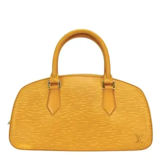 Louis Vuitton Pre-owned Handbags, female, Yellow, Size: ONE SIZE Pre-owned Jasmine Epi Leather Handbag