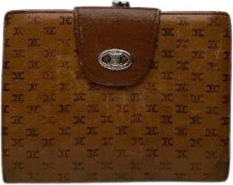 Celine Pre-owned Wallets, female, Brown, Size: ONE SIZE Pre-owned Canvas Wallet