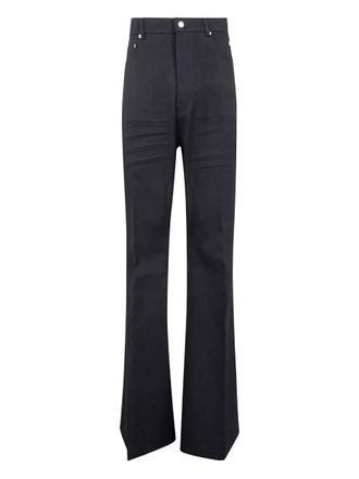 Rick Owens pocket-detail woven trousers - Black