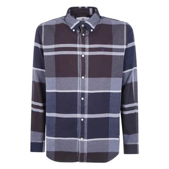 Barbour Iceloch Camisa Entallada - Shirts - Hombre - Azul - XL