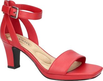 Easy Street Ro Ankle Strap Sandal in Red at Nordstrom, Size 8.5