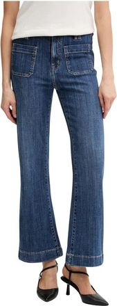 DKNY Bootcut Jeans - Dames - Bootcut Jeans - Blauw - W30 - Katoen - Jeans