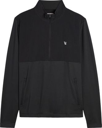 Vuori Clothing Sunday Element Half-zip Stretch-jersey Jacket - Black - XL