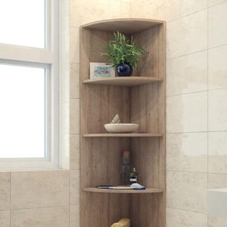 Vicco Estante De Esquina Ecki, Sonoma, 40 X 180 Cm Vicco