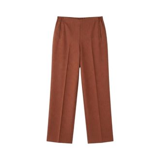 Ni&ugrave; Pantalone - Dames - Broeken - Bruin - Maat: XL