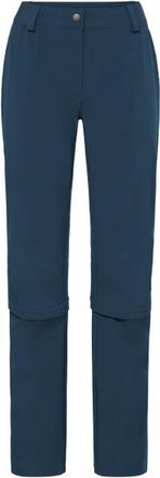 Vaude Farley Stretch Zip Off Capri Pants Trekkinghose f&uuml;r Damen | blau
