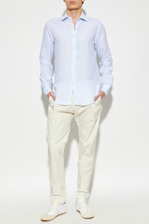 Paul & Shark Tapered Leg Trousers, Mens, Beige