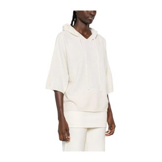 Fabiana Filippi Dames, Sweatshirts & Hoodies, Beige, Maat: XS Wol