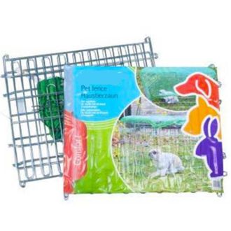 Trade Shop Trade Shop - Recinzione Da Giardino Per Animali Domestici Con Telo Coprisole Reticolato