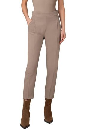 Akris Fiola Virgin Wool Ankle Pants in Malt at Nordstrom, Size 10