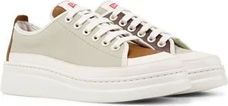 Camper Runner Up Twins Leather Sneaker in Medium Brown at Nordstrom, Size 35