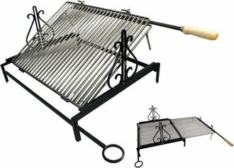 Scab Scab - griglia tondino pesante girevole - cm 41X38 griglia inox 18/10