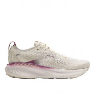Brooks Womens Adrenaline Gts 25 Running Shoes In Coconut Argyle