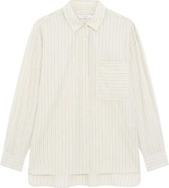 Iro Tamyna Shirt - Dames - Overhemden - Wit - S - Katoen - Overhemden