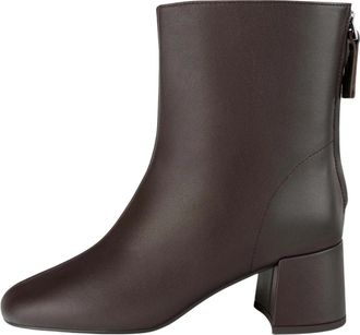 L37 Unieke stijlvolle schoenen en accessoires - Dames - Laarzen met Hak - Bruin - 35 EU - Schoenen