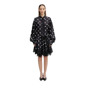 Sportmax Spxbosso Vestido Cruzado - Dresses - Mujer - Negro - S