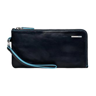Piquadro Wallets & Cardholders, male, Blue, ONE SIZE, Blue Square Wristlet