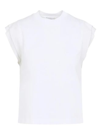 PESERICO short-sleeve T-shirt - women - Cotton/Polyamide - 40 - White