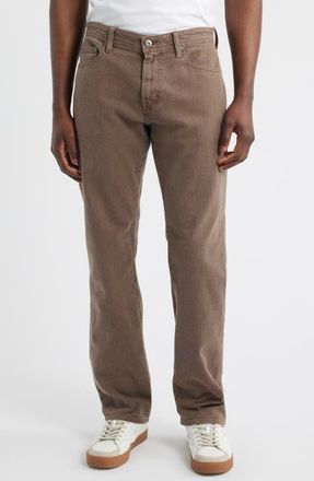 AG - Adriano Goldschmied Prot&eacute;g&eacute; Classic Straight Leg Jeans in Taupe Grey at Nordstrom, Size 36 X 32