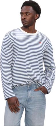 For&eacute;t Tops, Heren, Veelkleurig, L, Katoen, Flag Longsleeve