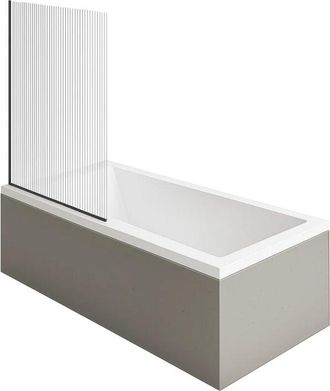 Duravit Ba&ntilde;era Derecha 170 X 70 Cm Duravit Starck + Mampara De Ba&ntilde;era Aurys Raywall En Negro Mate