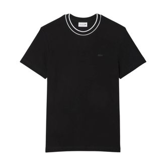 Lacoste T-Shirts, male, Black, Size: 3XL T-shirt