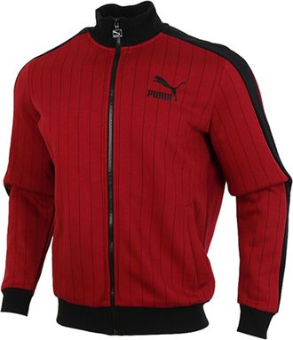 Puma Pinstripe Jacket Red 530177-50