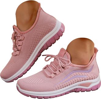 Generic Orthopedic Walking Shoes for Women 2025 Mesh Breathable Sneakers Non-Slip Arch Support Slip On Running Shoes Lightweight Outdoor Tennis Gym Workout At