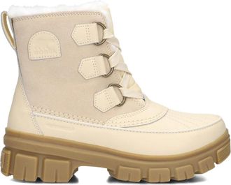 Sorel Cr&egrave;me Su&egrave;de Dames Winterlaarzen - Dames - Winterlaarzen - Beige - 37 EU - Su&egrave;de - Schoenen