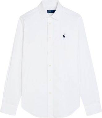 Polo Ralph Lauren Logo-embroidered Cotton Shirt - White - 00 (UK2 / Xxxs)