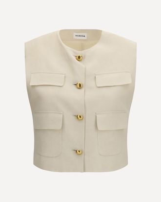 P.A.R.O.S.H. P. A.R. O.S. H. Wool Gilet Female S