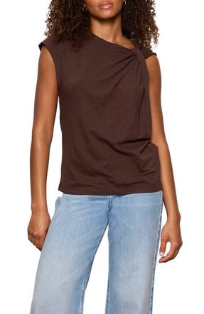 Sanctuary So Twisted Asymmetric Top in Rich Soil Brown at Nordstrom, Size X-Large