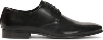 Kazar Zwarte veterschoenen voor heren. Dit product valt klein uit. - Heren - Nette schoenen - Zwart - 42 EU - Leer - Schoenen