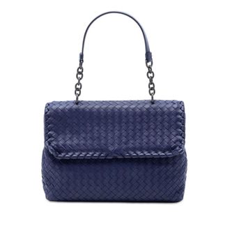 Bottega Veneta Pre-owned Bottega Veneta Medium Nappa Intrecciato Olimpia Shoulder Bag Ladies VZBDSP30DJ4IJCQT