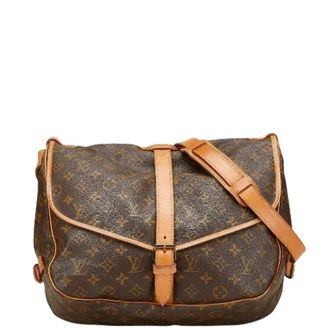 Louis Vuitton Pre-owned Cross Body Bags, female, Brown, Size: ONE SIZE Pre-owned Vintage Cross Body Bag
