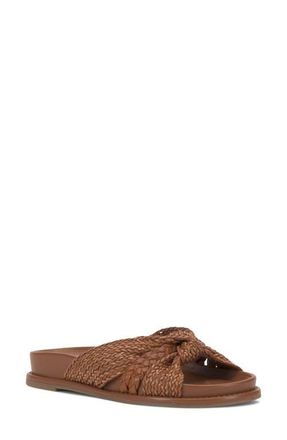Vince Camuto Gryfynn Slide Sandal in Golden Walnut at Nordstrom, Size 10