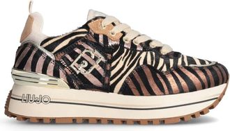 Liu Jo High Sole Sneakers - Dames - Sneakers - Veelkleurig - 40 EU - Leer - Schoenen