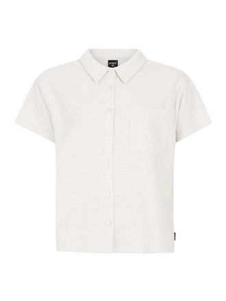 Protest Blusenshirt PROTEST Bluse PRTHailo, Damen, Gr. S, weiss (kitsanftes wei&szlig;), Obermaterial: 95% Polyester PES. 5% Elasthan EL., Shirts Blusenshirt